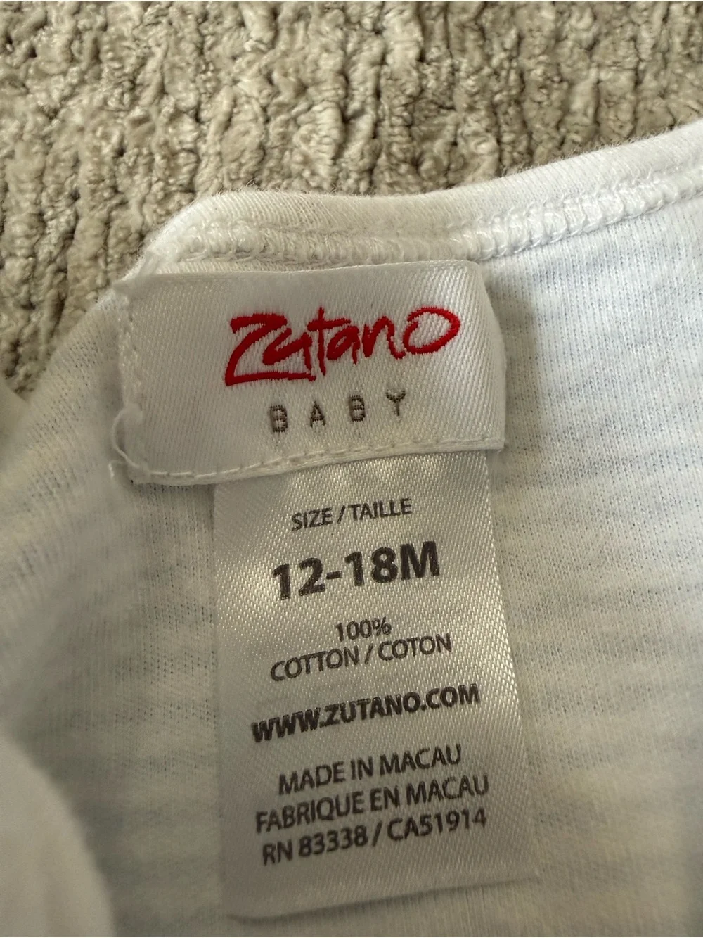 Zutano classic baby
